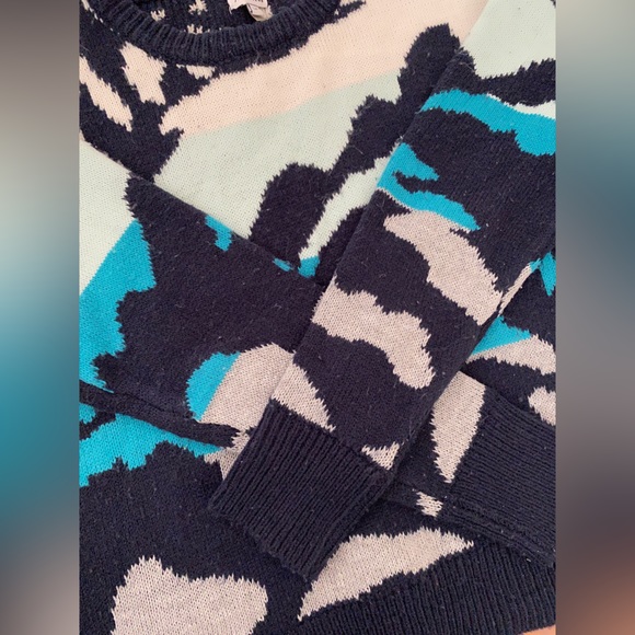 Blue Multicolor Sweater - Picture 4 of 7